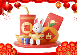 廣州中揚(yáng)公司祝您兔年快樂(lè)，萬(wàn)事如意，安康幸福！